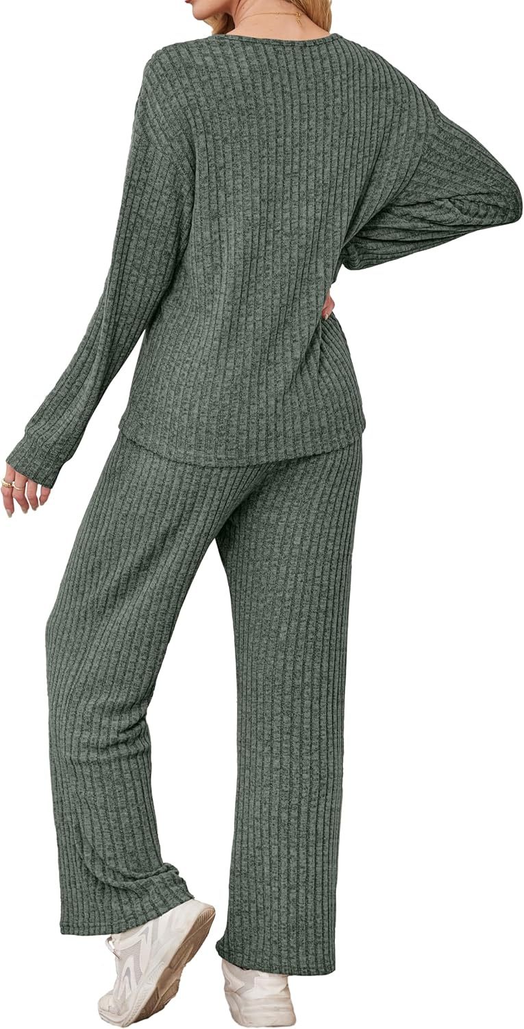 🔥Fall Outfits for Women 2025 Vacation Matching Sweater Lounge Sets (S-2XL)