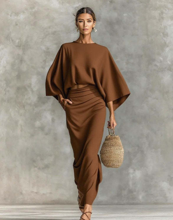 Camille Travail™ | High-Waisted Skirt Suit Set