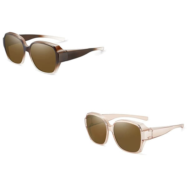 🎉Buy 1, Get 1 Free😎New trendy 2026 round cat-eye sunglasses—polarized with UV400 protection🕶️
