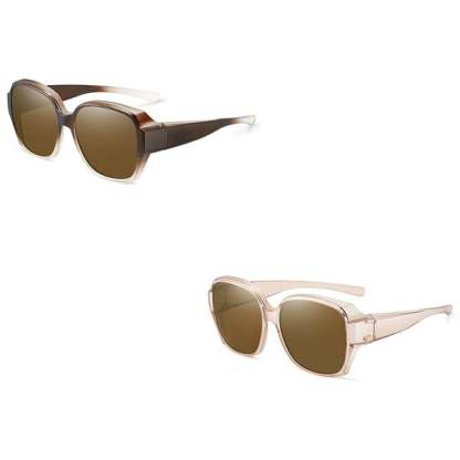 🎉Buy 1, Get 1 Free😎New trendy 2026 round cat-eye sunglasses—polarized with UV400 protection🕶️