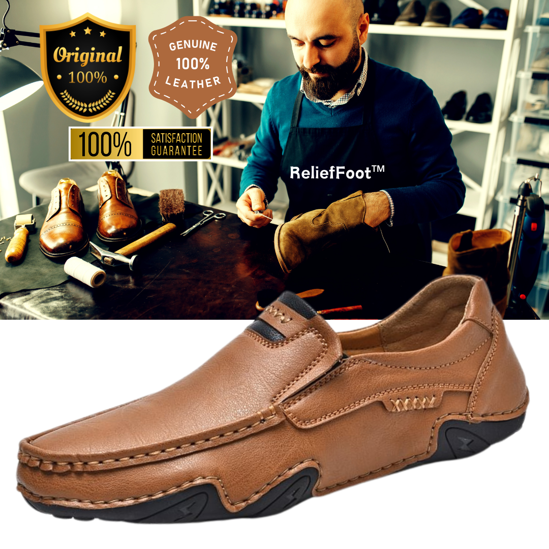 Behavory®⏰Promotion - 70% OFF🔥 Handcrafted Ortho Slip-On Leather Loafers