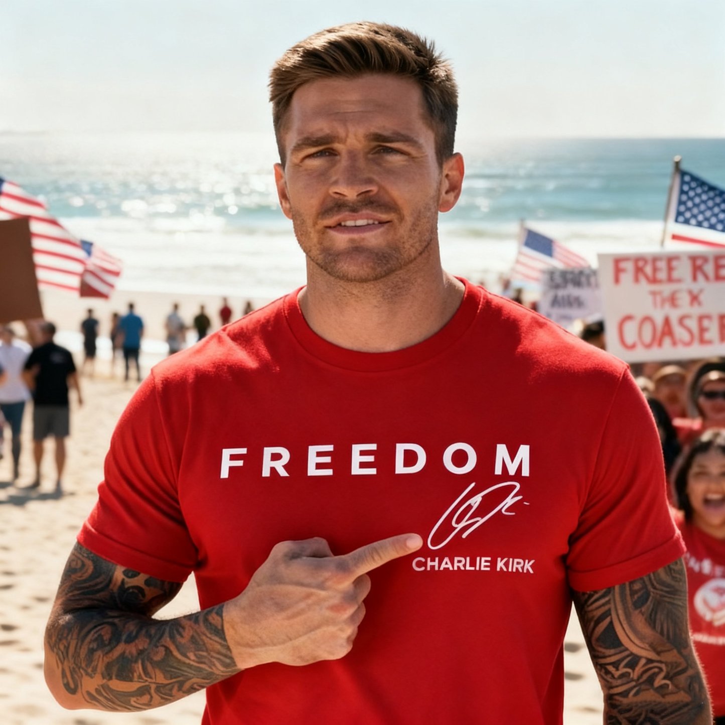 🌟🌟[UNISEX SWEATSHIRT🌟 Freedom Shirt – Timeless Unisex Tee Celebrating Faith, Hope & Everyday Strength