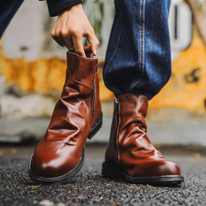 Bristol's Handmade Classic Staple | Leather Chelsea Boots