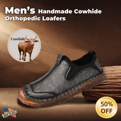 Men's Handcrafted Genuine Leather Moccasins Foot Wear