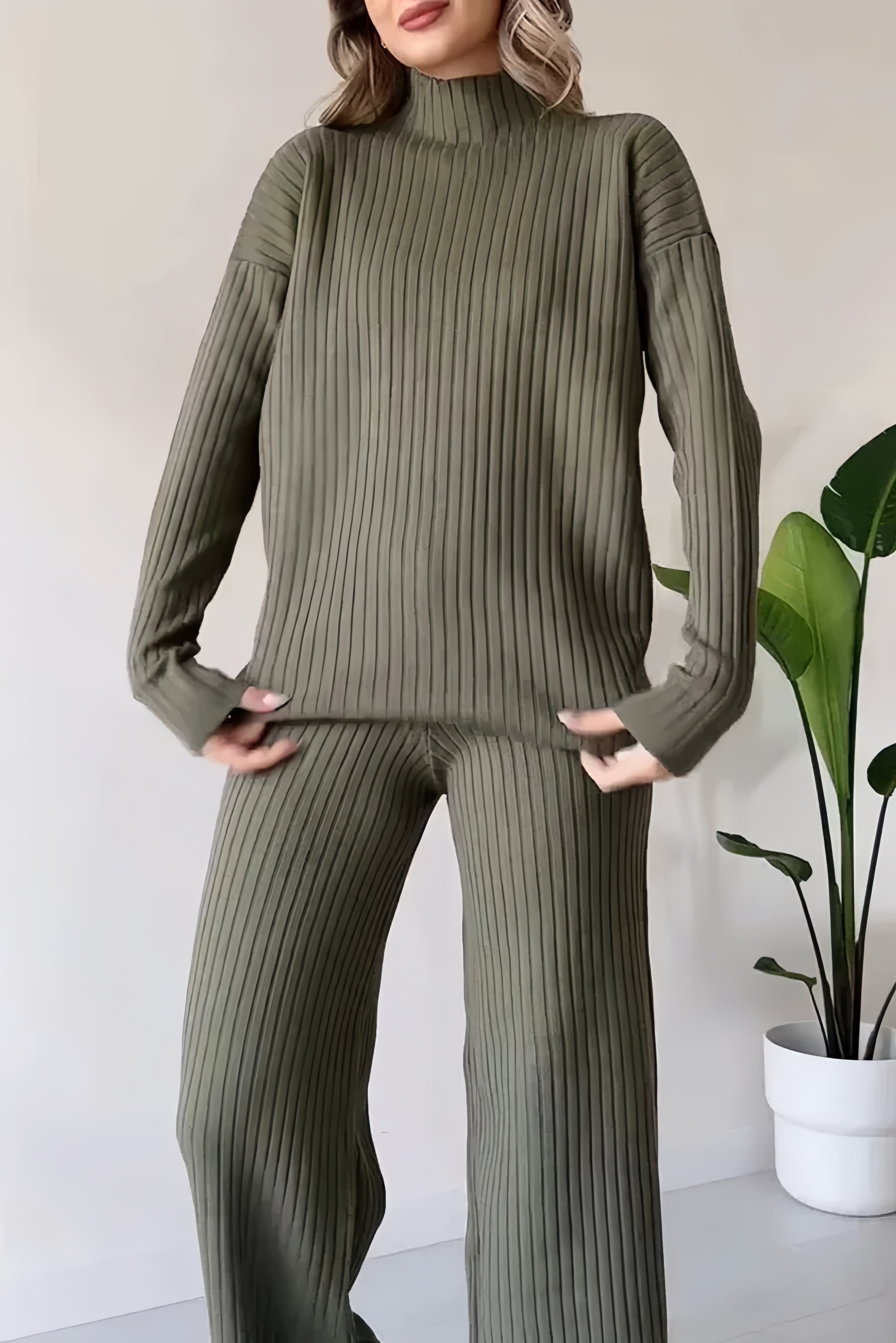 2025 new autumn and winter leisure home comfortable two-piece suit Newstormstyle™ Set