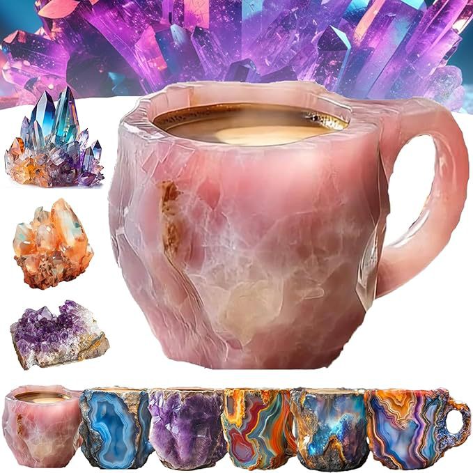 🔥Last 4 hours 52% OFF -🥃2024 New Mineral Crystal Coffee Mugs