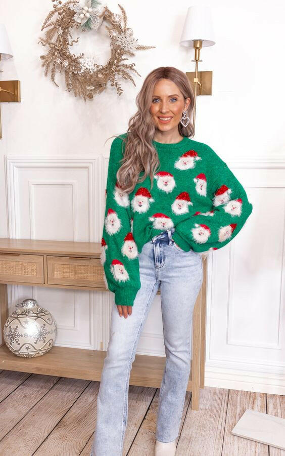 🎄 New Arrivals🔥 Holiday Santa Party Sweater