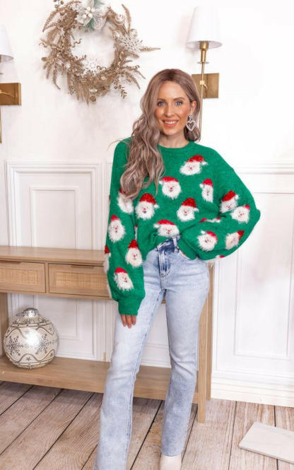 🎄 New Arrivals🔥 Holiday Santa Party Sweater