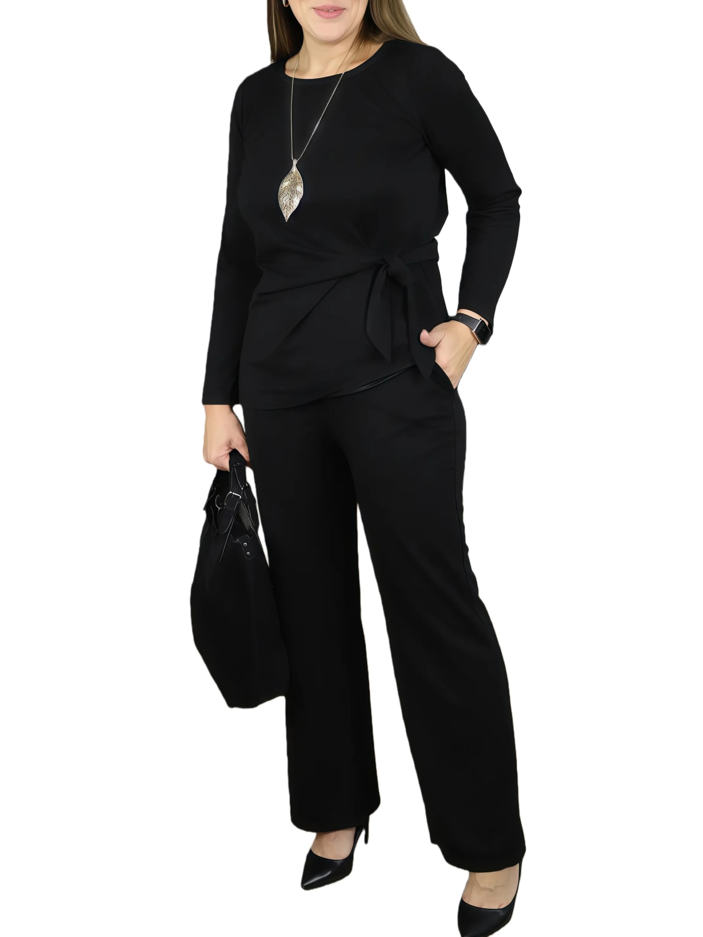 🔥Women's Fashionable, Waist-Cinching Leisure Suit