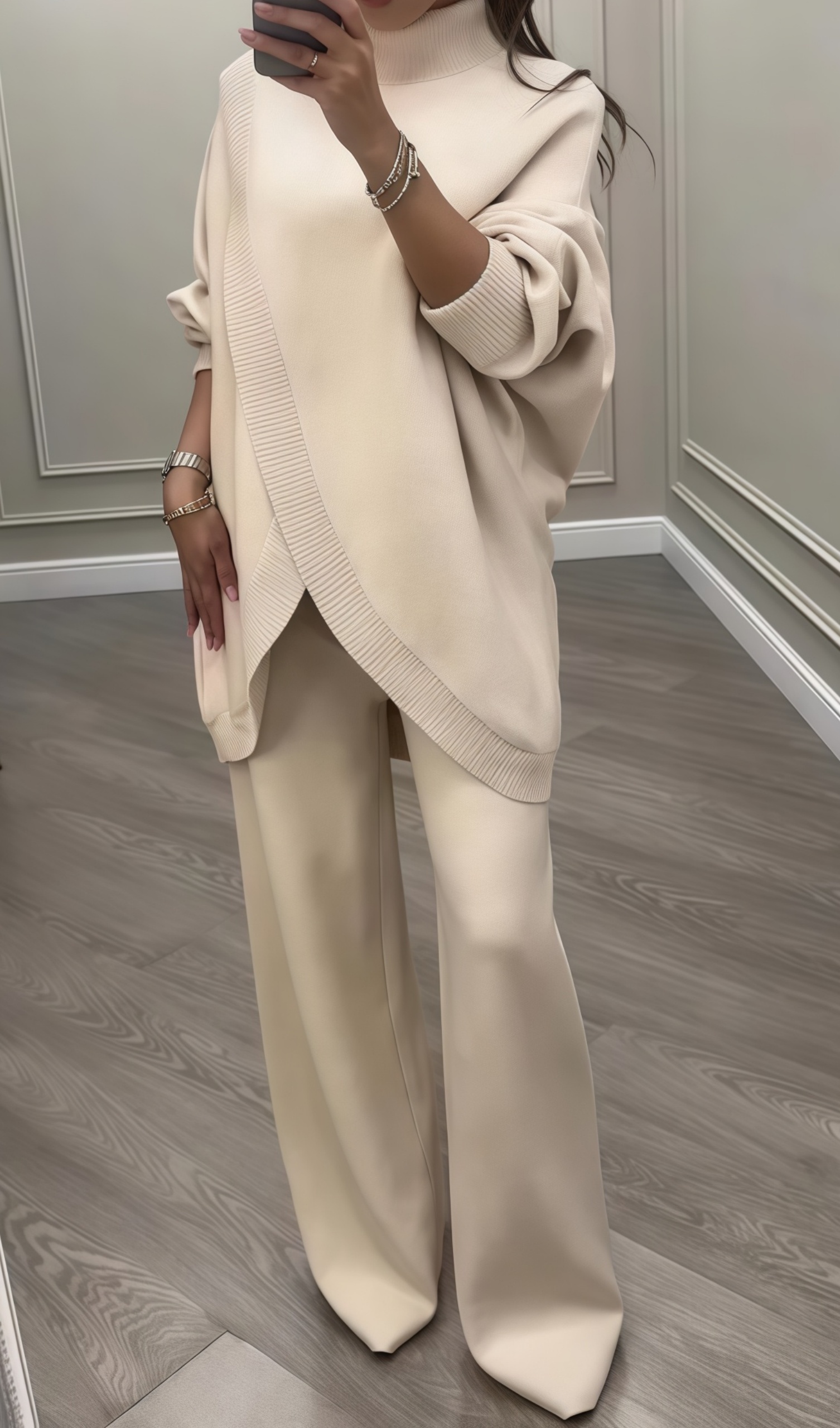 ⏳Time-Limited Special⏰Women's 2-Piece Oversized Sweater & Pants Set