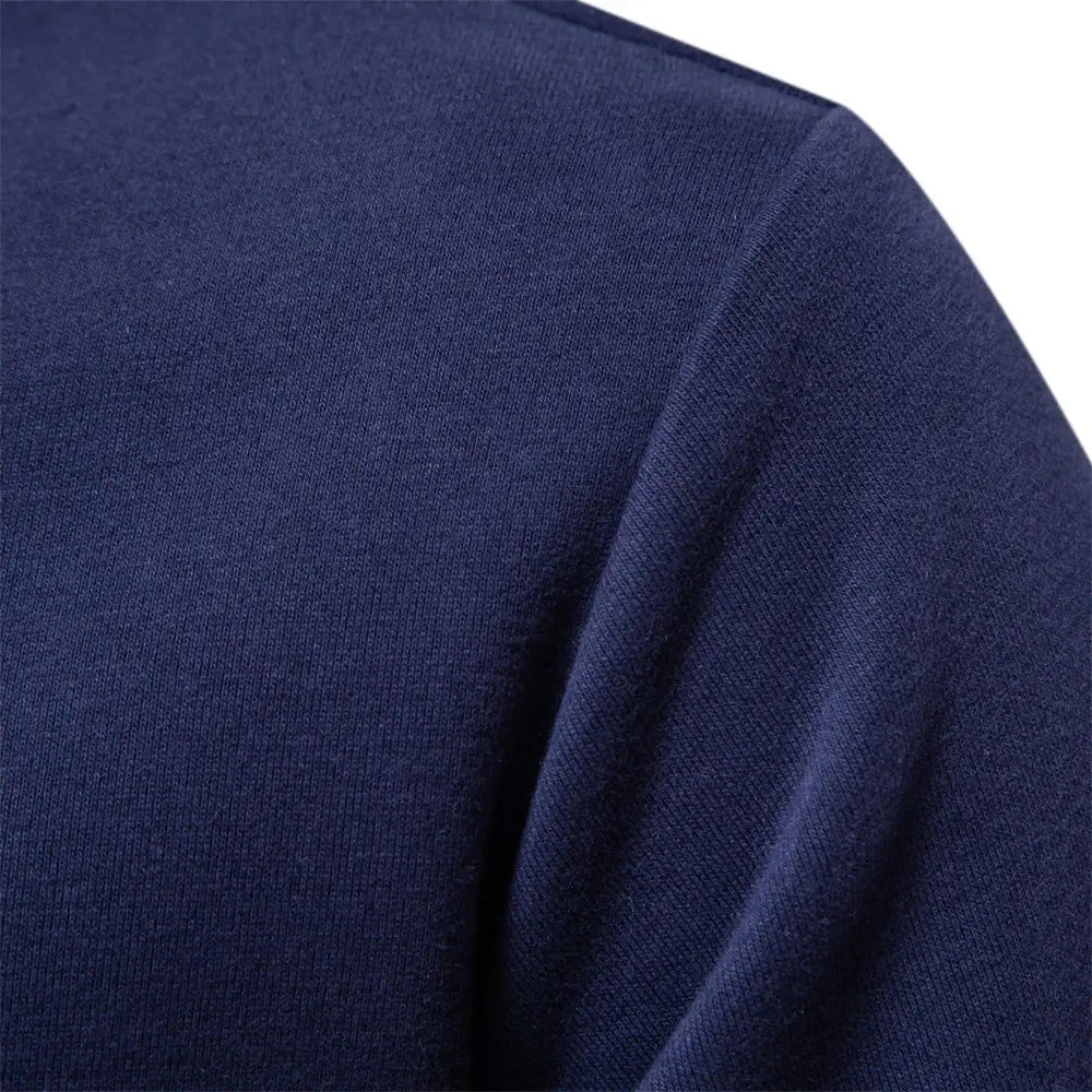 Men's Lightweight and Comfortable Cashmere Business Polo Shirt