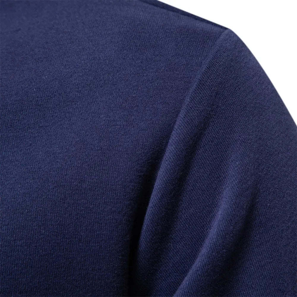 Men's Lightweight and Comfortable Cashmere Business Polo Shirt