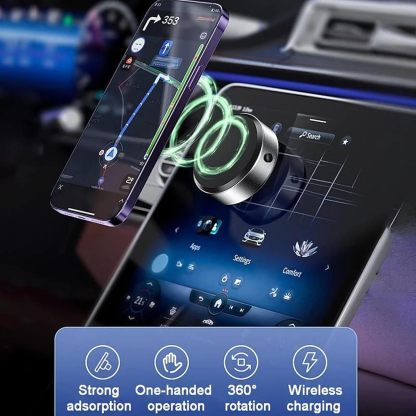 🚗🔥Double-Sided Phone Holder: Innovative Dual Suction Cup and Magnetic Design