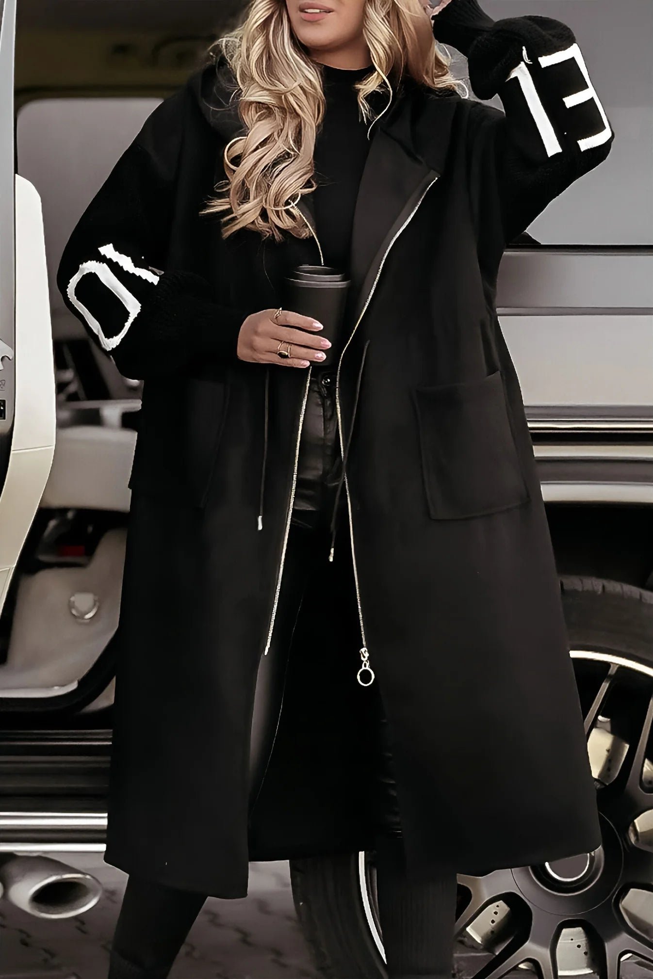 🔥All-Day Zip-Up Empress Coat