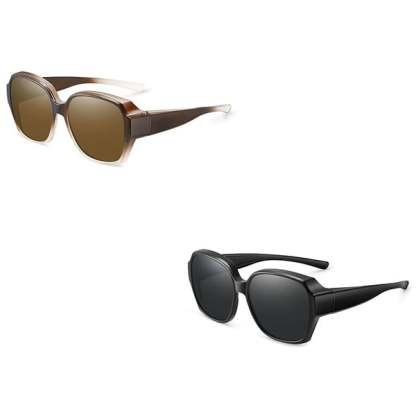 🎉Buy 1, Get 1 Free😎New trendy 2026 round cat-eye sunglasses—polarized with UV400 protection🕶️