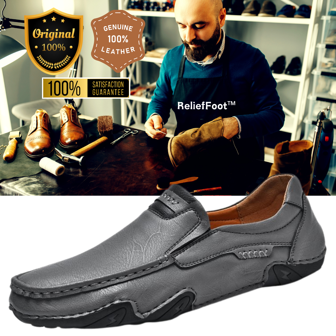 Behavory®⏰Promotion - 70% OFF🔥 Handcrafted Ortho Slip-On Leather Loafers