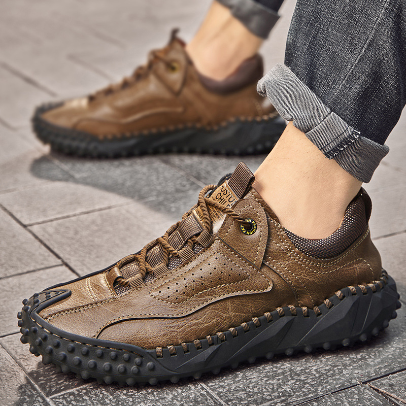 Behavory™ Eco-Friendly Leather Handcrafted Orthopedic Shoes