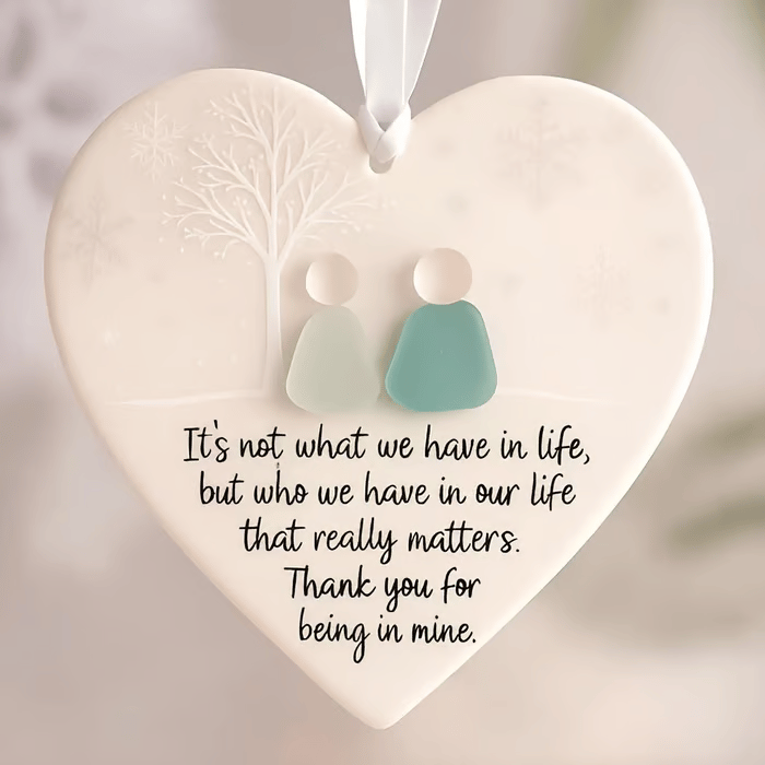 🌊"Good Friends Are Like Seaglass" Keepsake Gift