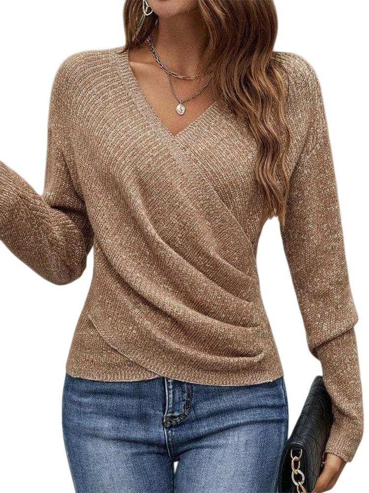 🔥Elegant Women's Casual Knit Sweater - suitable for Spring and Autumn Wear