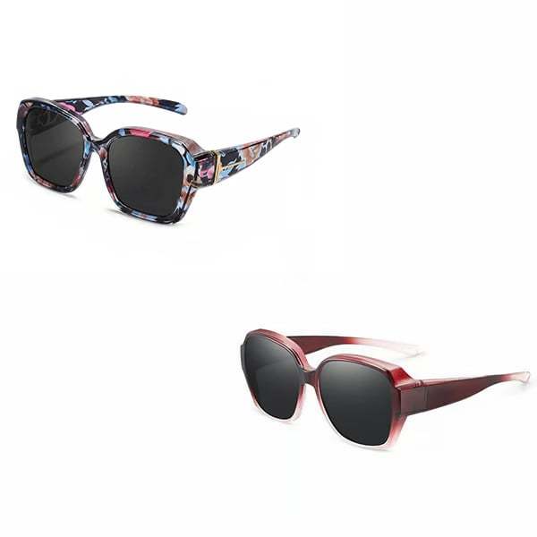 🎉Buy 1, Get 1 Free😎New trendy 2026 round cat-eye sunglasses—polarized with UV400 protection🕶️