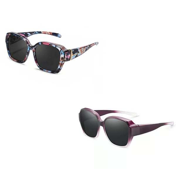 🎉Buy 1, Get 1 Free😎New trendy 2026 round cat-eye sunglasses—polarized with UV400 protection🕶️