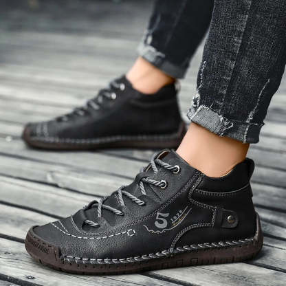 ⏰Promotion - 70% OFF🔥Soft Leather Vintage Orthotic Shoes for Men