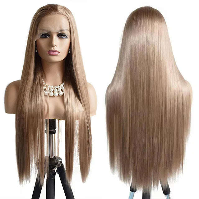 55 long, straight natural wigs, everyday fashion details