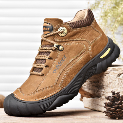 Behavory™⏰Promotion - 70% OFF🔥 Explorer: Premium Handmade Leather Boots for Men