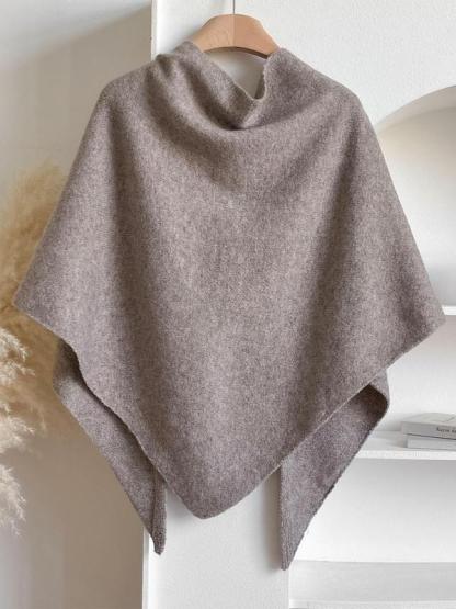 🔥🧥🎁Last Day 🔥Women's Solid Color Shawl for All Seasons