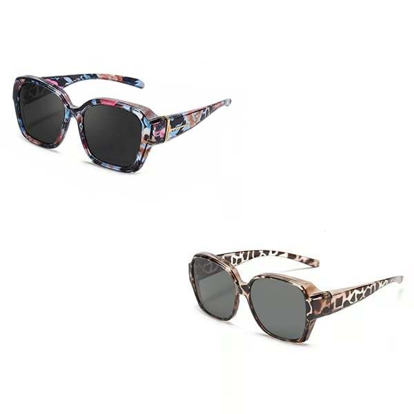 🎉Buy 1, Get 1 Free😎New trendy 2026 round cat-eye sunglasses—polarized with UV400 protection🕶️