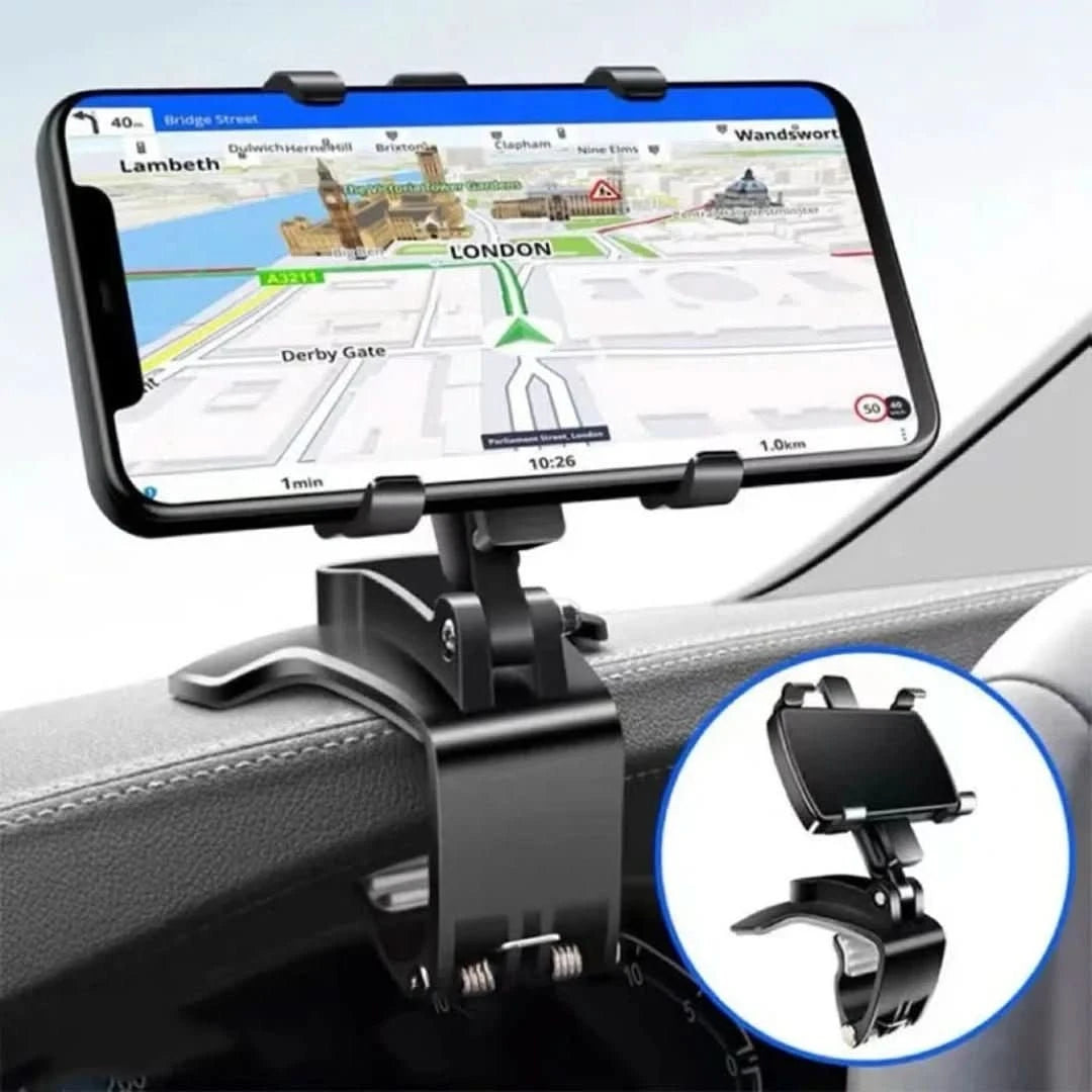🚗🔥Dashboard Holder | Rock Solid & Rotatable
