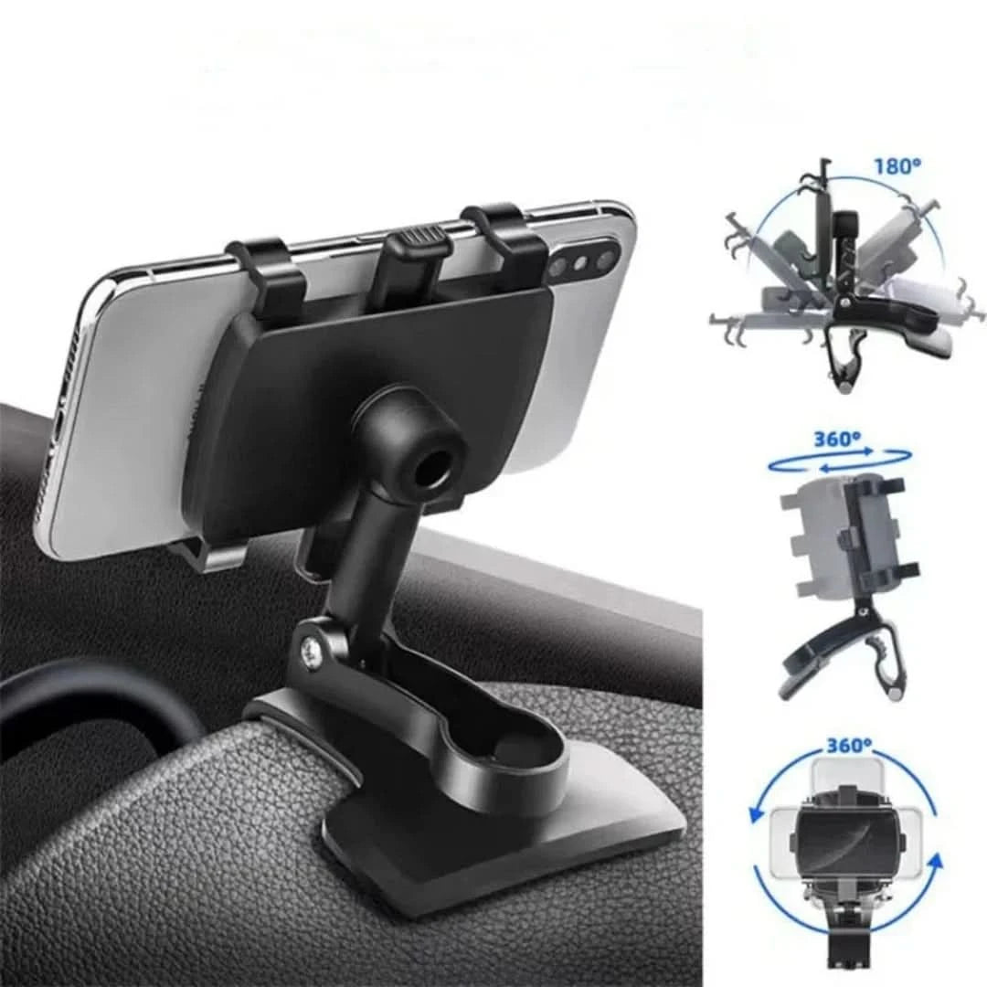 🚗🔥Dashboard Holder | Rock Solid & Rotatable