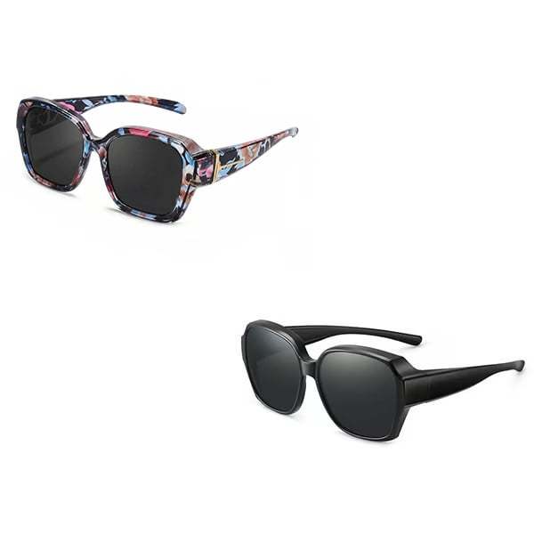 🎉Buy 1, Get 1 Free😎New trendy 2026 round cat-eye sunglasses—polarized with UV400 protection🕶️