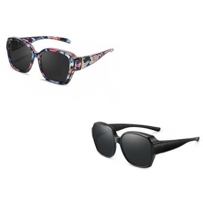 🎉Buy 1, Get 1 Free😎New trendy 2026 round cat-eye sunglasses—polarized with UV400 protection🕶️