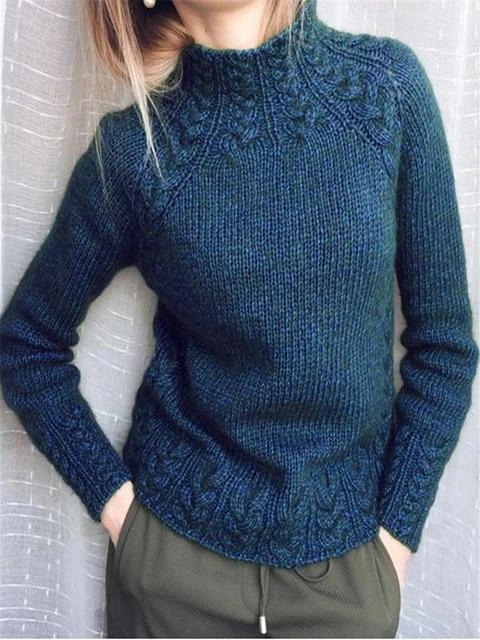 🔥Women's Autumn and Winter Cashmere Comfort Pullover