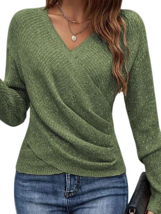 🔥Elegant Women's Casual Knit Sweater - suitable for Spring and Autumn Wear