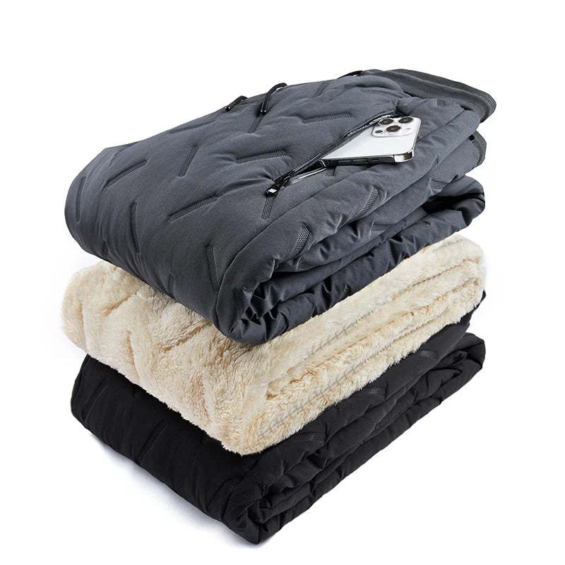 🔥Men's Winter Lambskin Snow Pants