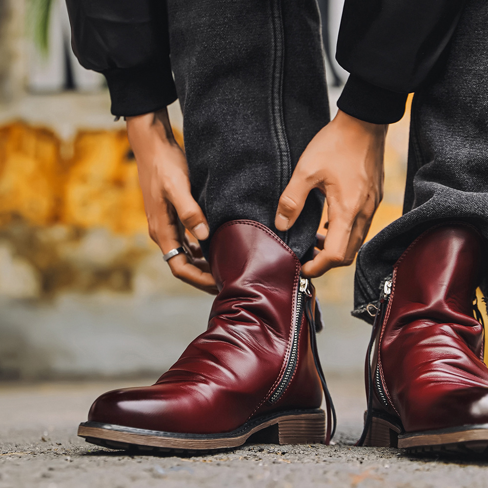 Bristol's Handmade Classic Staple | Leather Chelsea Boots