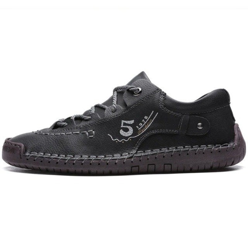 ReliefFoot™⏰Promotion - 70% OFF🔥Leather Orthopedic Shoes Men Leather Winter Boots