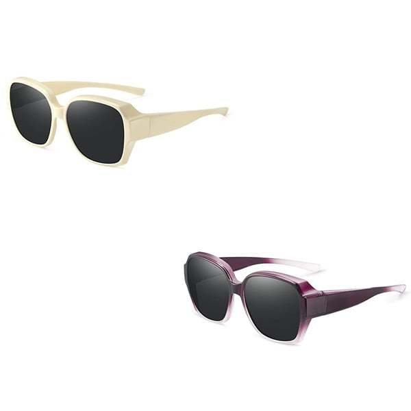 🎉Buy 1, Get 1 Free😎New trendy 2026 round cat-eye sunglasses—polarized with UV400 protection🕶️