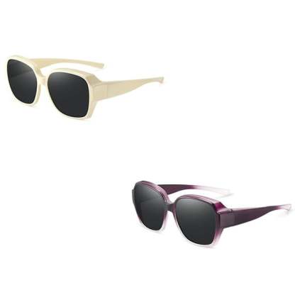🎉Buy 1, Get 1 Free😎New trendy 2026 round cat-eye sunglasses—polarized with UV400 protection🕶️