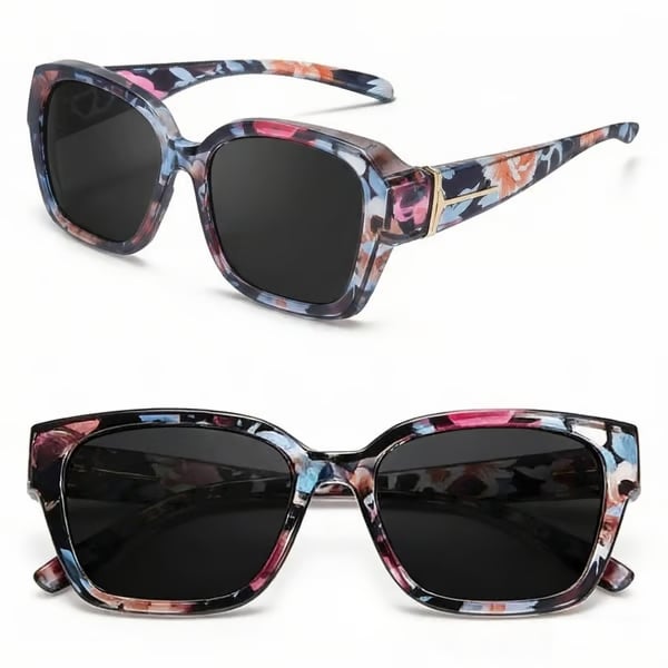 🎉Buy 1, Get 1 Free😎New trendy 2026 round cat-eye sunglasses—polarized with UV400 protection🕶️