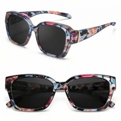🎉Buy 1, Get 1 Free😎New trendy 2026 round cat-eye sunglasses—polarized with UV400 protection🕶️