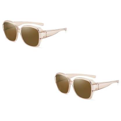 🎉Buy 1, Get 1 Free😎New trendy 2026 round cat-eye sunglasses—polarized with UV400 protection🕶️