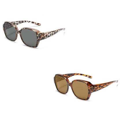 🎉Buy 1, Get 1 Free😎New trendy 2026 round cat-eye sunglasses—polarized with UV400 protection🕶️