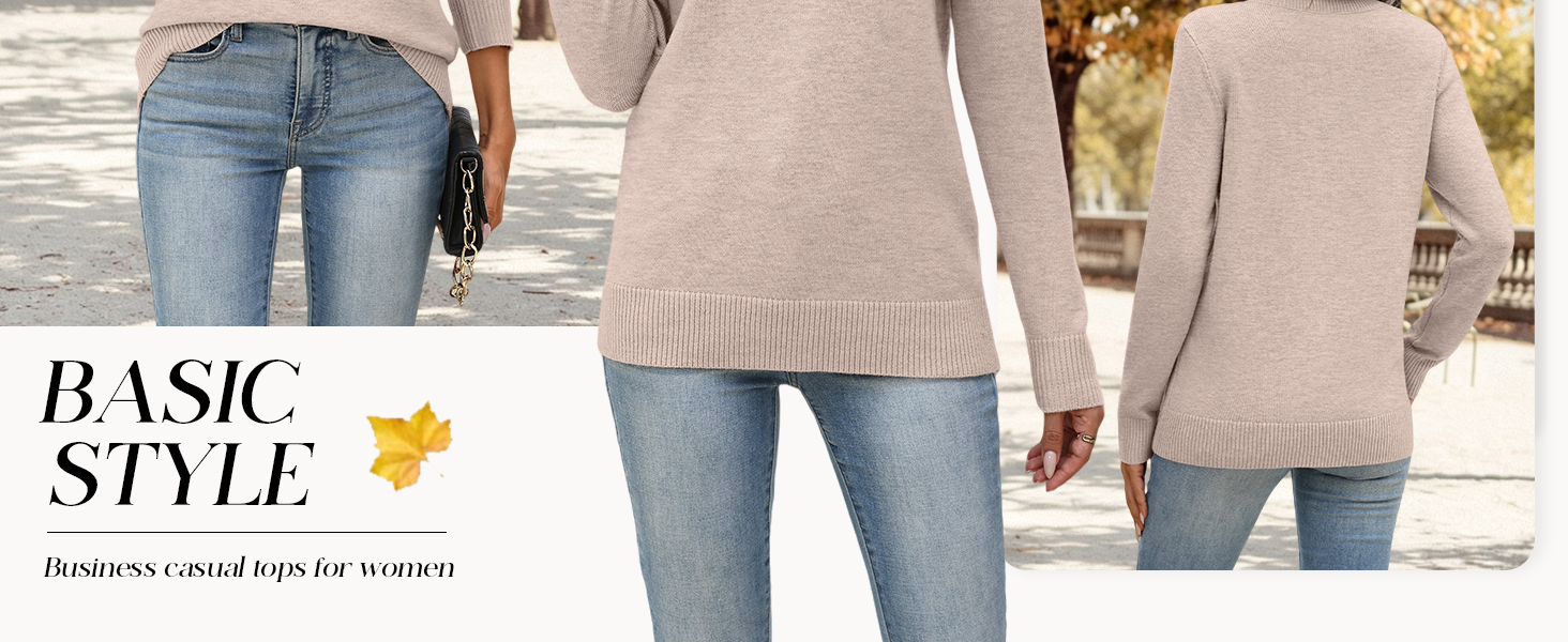 Women&amp;#39;s Wool Blend Sweater Crewneck Pullover Sweater Long Sleeve Fashion Clothing