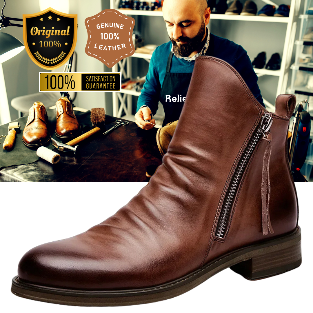 Bristol's Handmade Classic Staple | Leather Chelsea Boots