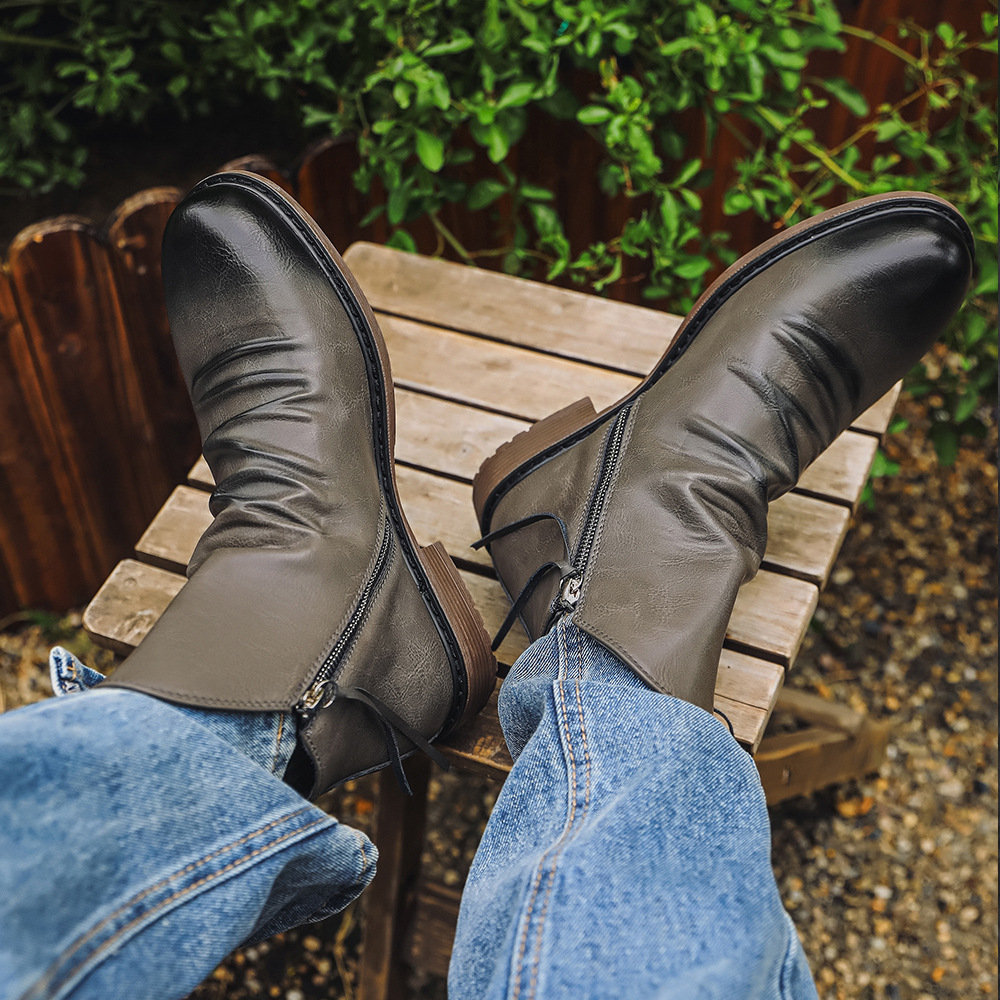 Bristol's Handmade Classic Staple | Leather Chelsea Boots