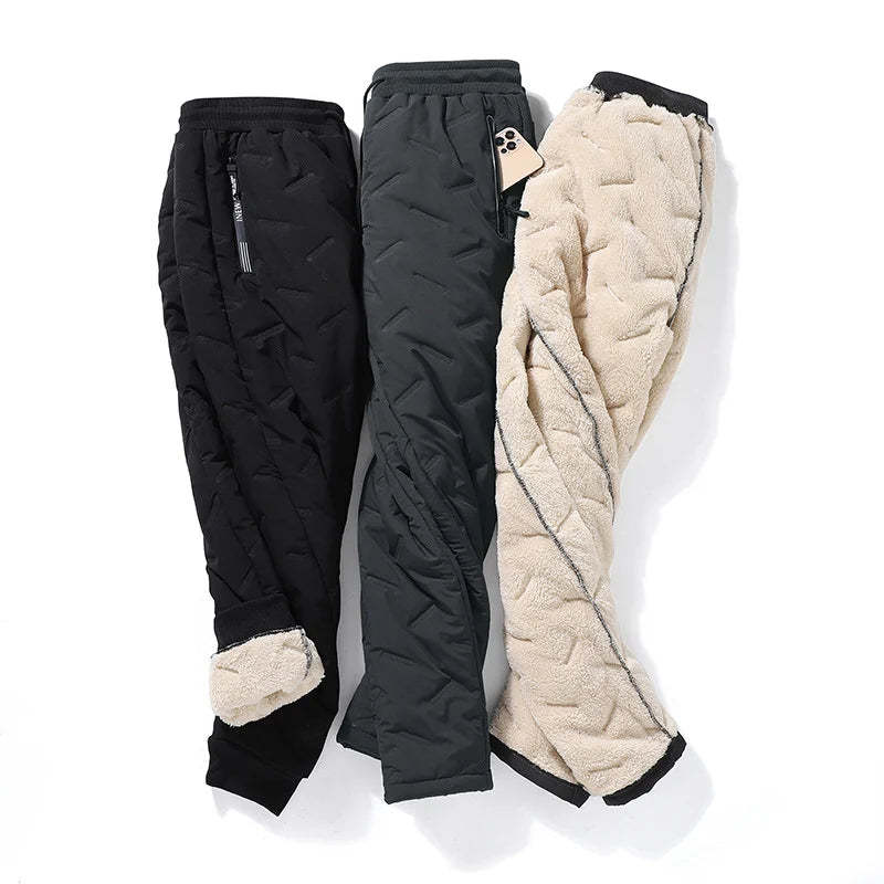🔥Men's Winter Lambskin Snow Pants