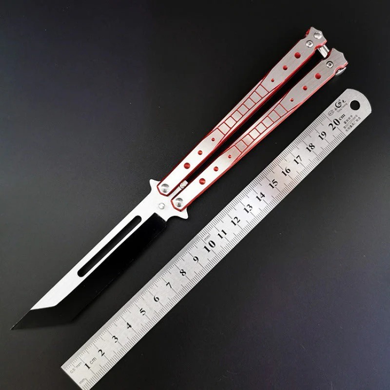 🔥Last Day 50%OFF! 🎁Winged Edge Butterfly Knife Trainer
